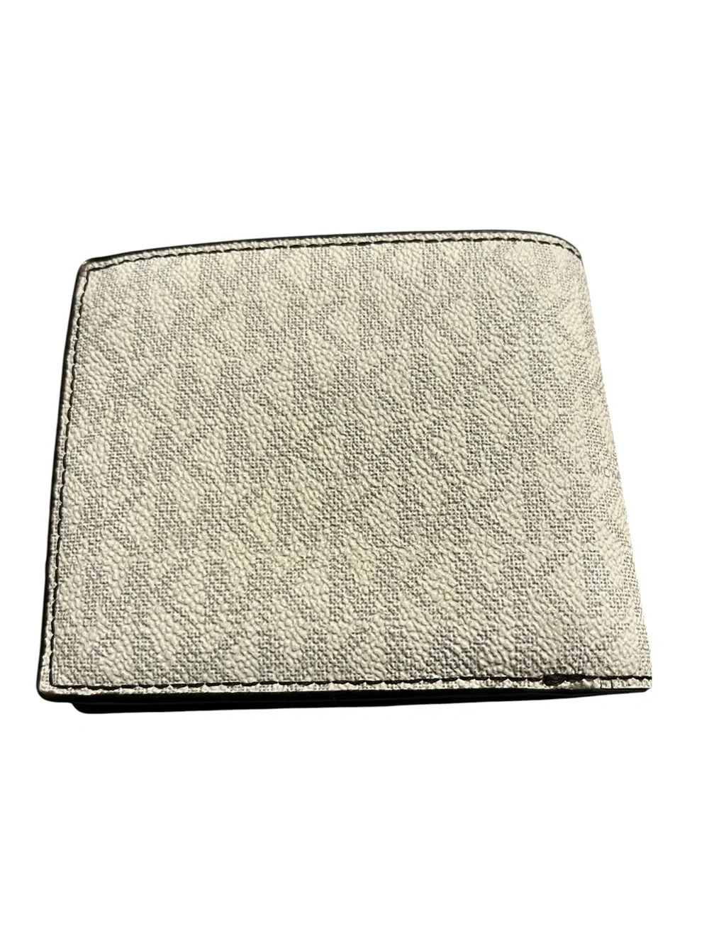 Michael Kors Men's Cream Logo Bifold Wallet